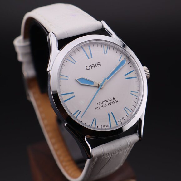 Oris Vintage Swiss 17 Jewels Hand-Wound Mechanical Men's Watch  - FREE SHIPPING - Picture 1 of 12